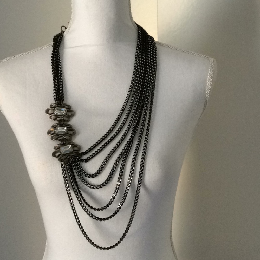 Beautiful silver necklace